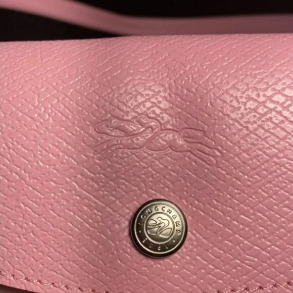 NWT Longchamp Le Pliage Original Large Shoulder Nylon Bag Tote IN Pink - Picture 5 of 11
